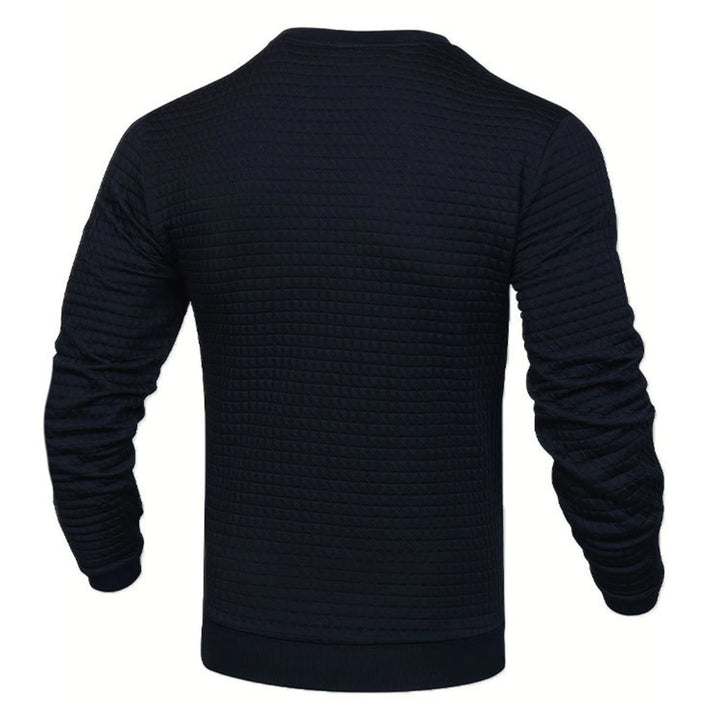 Men's Waffle Check Hoodie