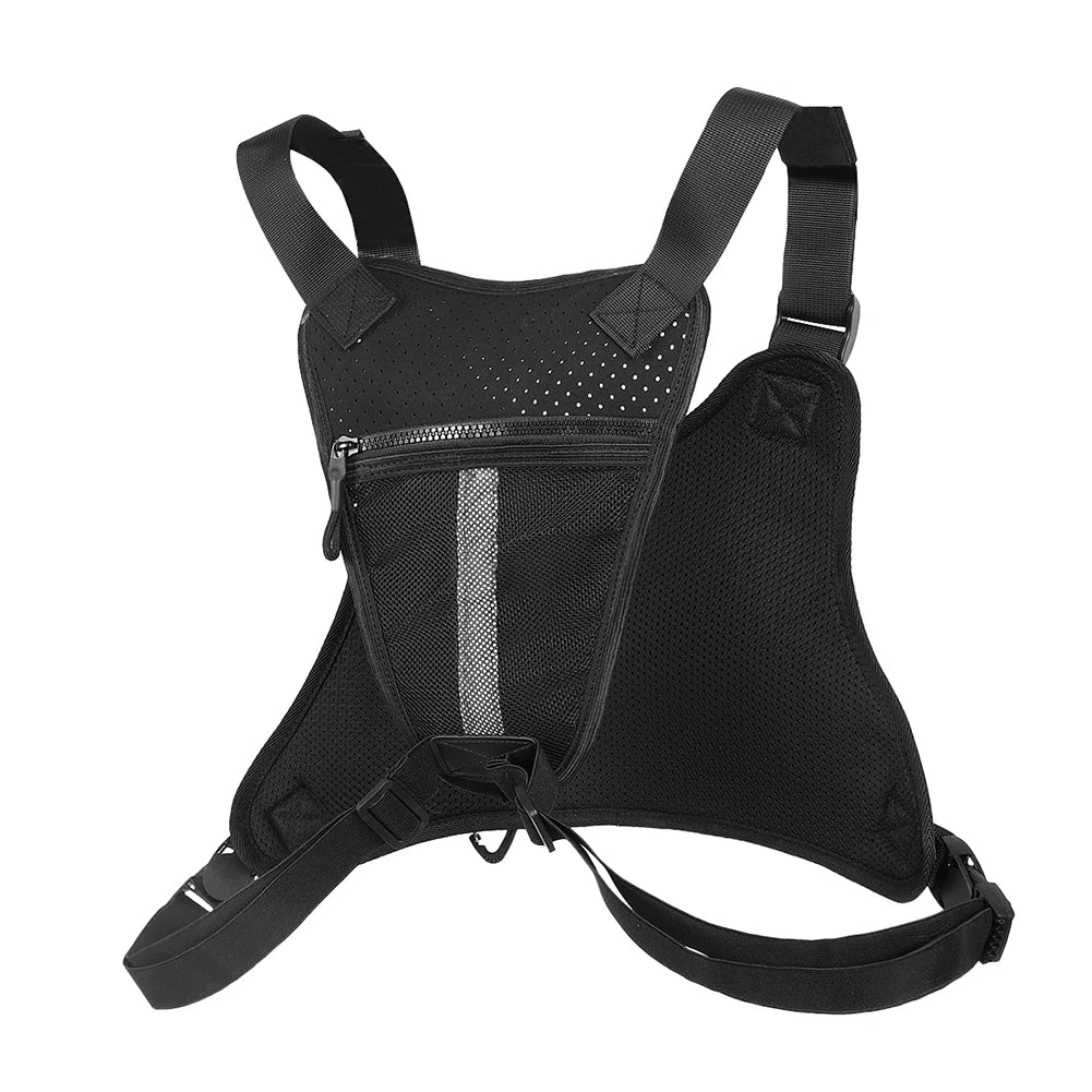 Outdoor Chest Bag – Adjustable Straps & Large Capacity for Cycling & Climbing