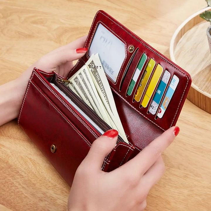 Luxury PU Leather Handbag – Women’s Wallet with Coin Pocket