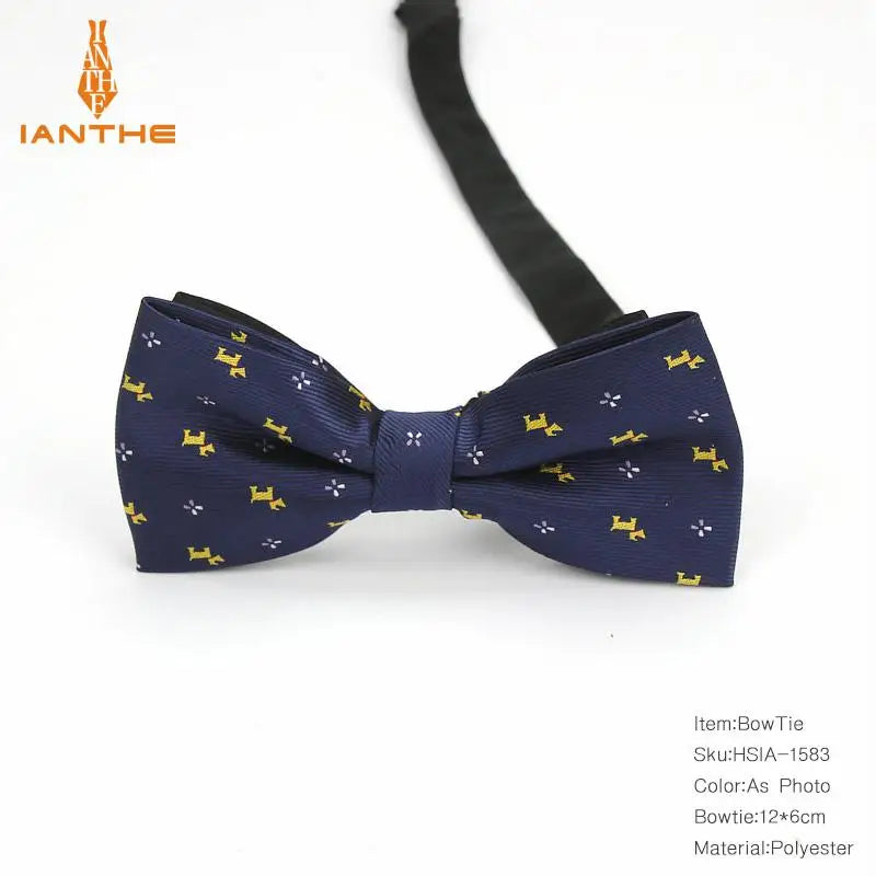 Men's Formal Silk Bow Tie – Wedding & Business Wear