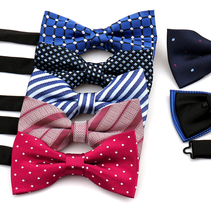Fashion Men's Bowtie High Quality Women Bow Tie Wedding Gifts Groomsman Business Luxury Suit Accessories Wholesale Elegant Bow
