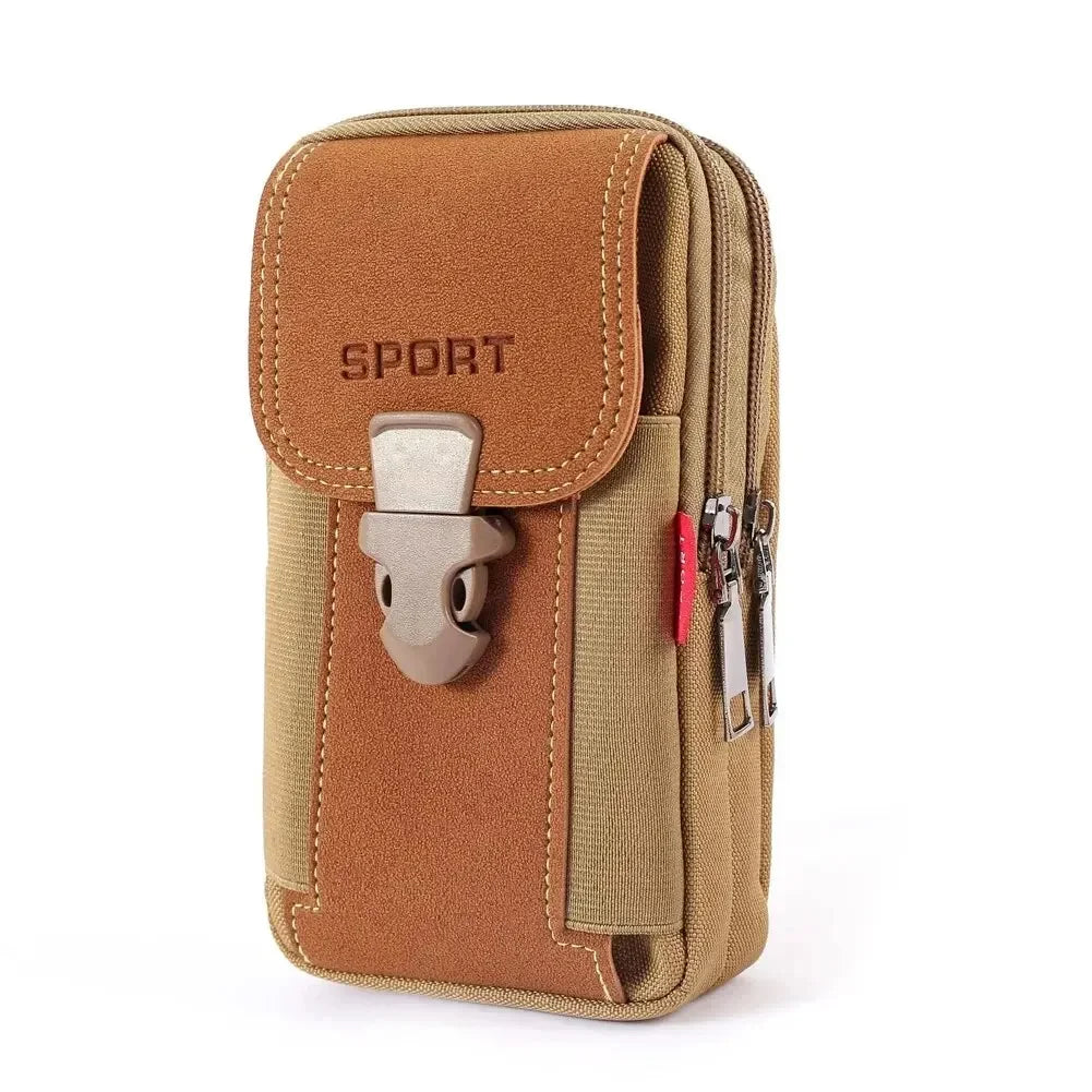 Rugged Waist Phone Bag – Unisex Tactical Belt Pack