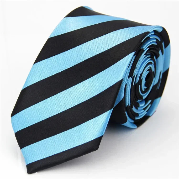 Narrow Tie for Men Women  5cm (2") Skinny Wedding Black Blue Red Pink White Purple Green Gray Piano Skull Print Slim Necktie