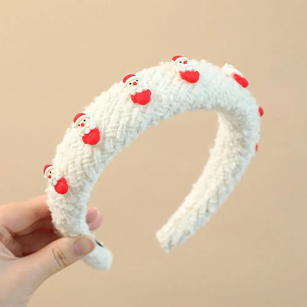 Fashion Hair Accessories Christmas Headband Xmas Merry Chritmas Santa Claus Hair Hoop Headpiece Hairband Antler Hair Hoop Party