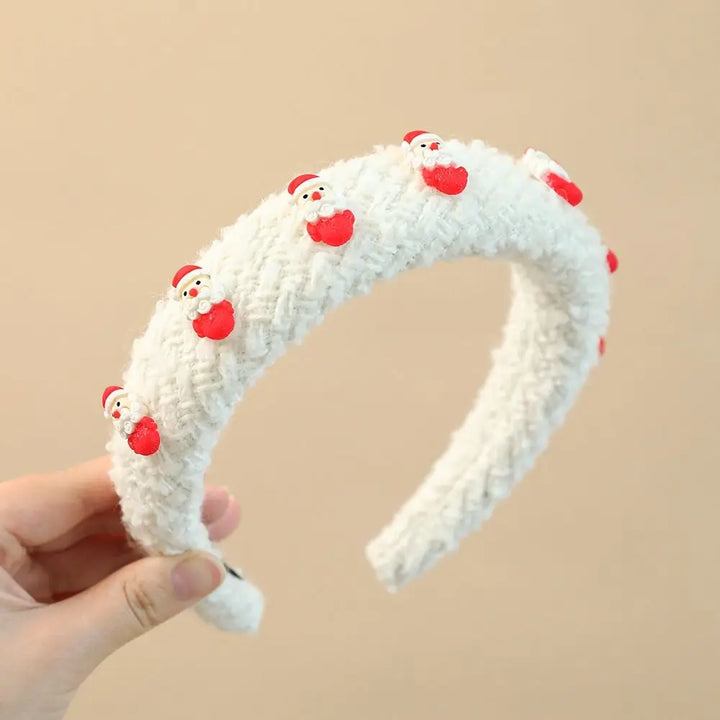 Fashion Hair Accessories Christmas Headband Xmas Merry Chritmas Santa Claus Hair Hoop Headpiece Hairband Antler Hair Hoop Party