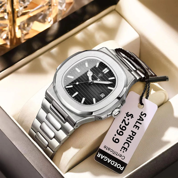 POEDAGAR Luxury Sports Watch for Men
