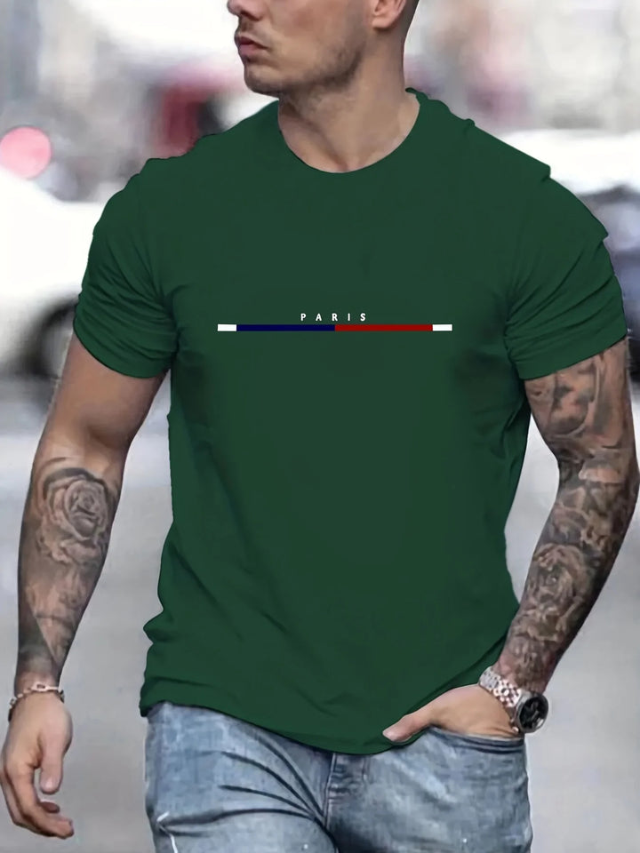 Paris Print Hoodie Tee