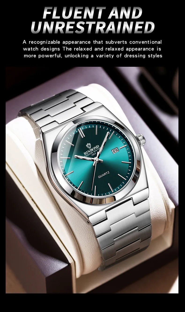 UTHAI Men's Luxury Quartz Watch