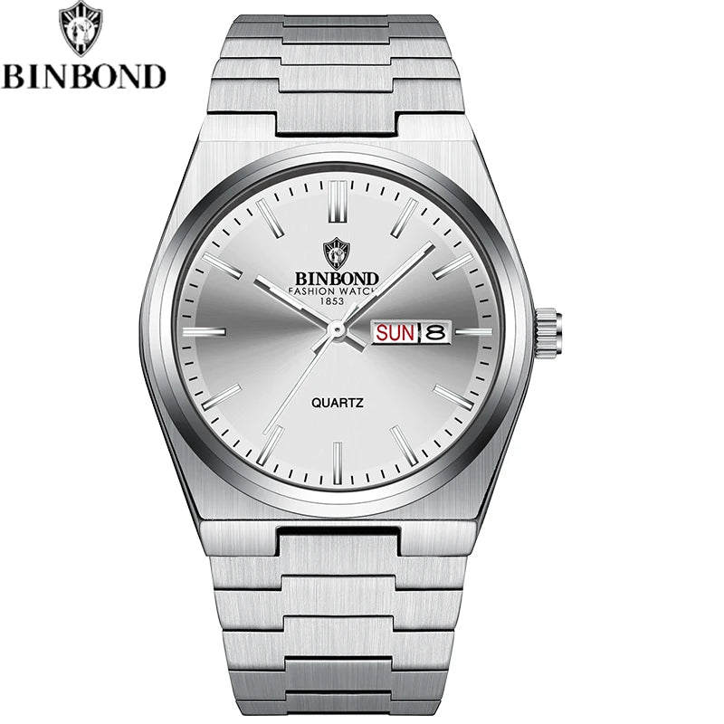BINBOND Men's Business Quartz Watch