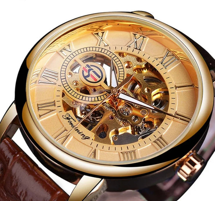LuxTime™ – Men’s Fully Automatic Mechanical Watch