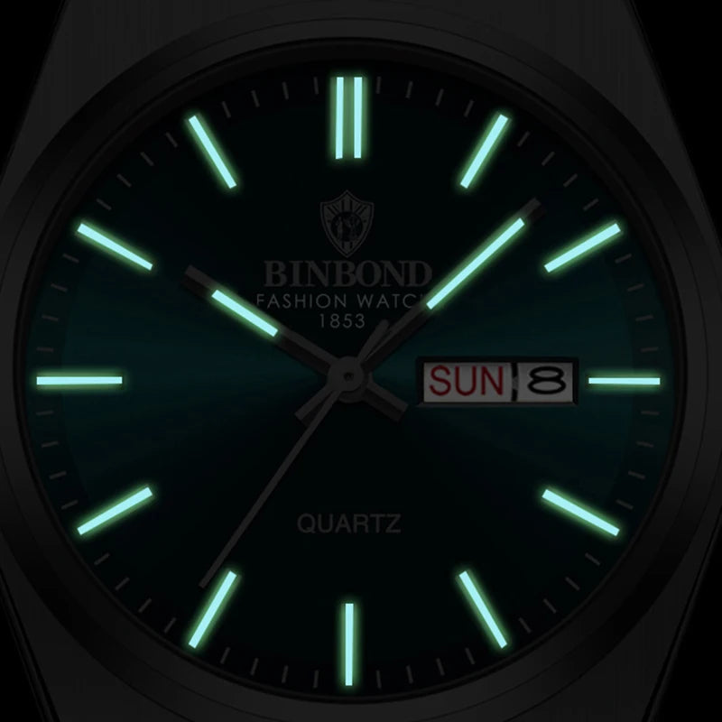 BINBOND Men's Business Quartz Watch