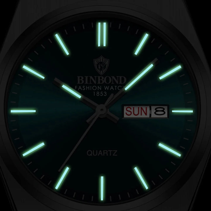 BINBOND Men's Business Quartz Watch