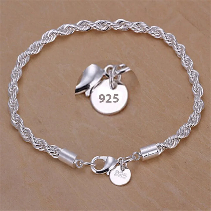 Male Twisted Rope Bracelets
