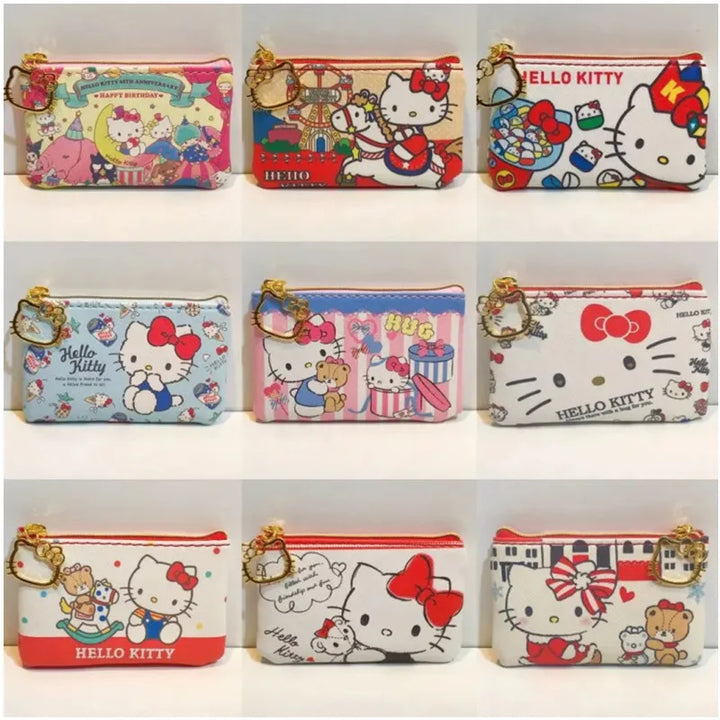 Hello Kitty Small Wallet – Kawaii My Melody Coin Purse for Girls & Kids