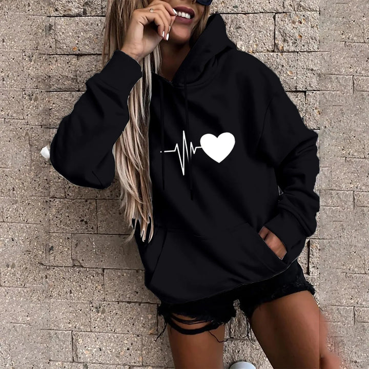 Women's Fun Print Pullover Hoodie