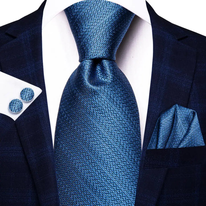 Hi-Tie 8.5cm Business Black Solid Paisley 100% Silk Men's Tie Neck Strip Ties for Men Formal Luxury Wedding Neckties Gravatas