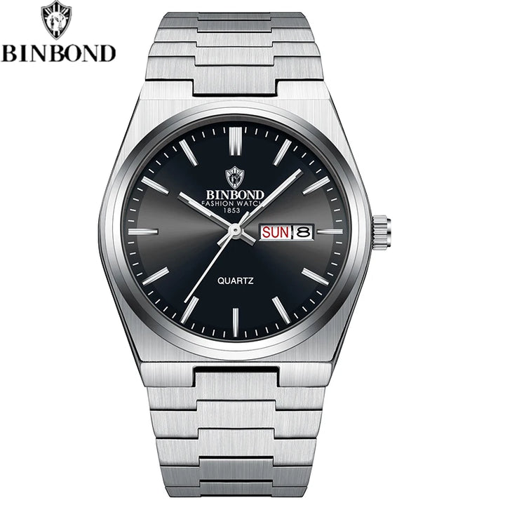 BINBOND Men's Business Quartz Watch