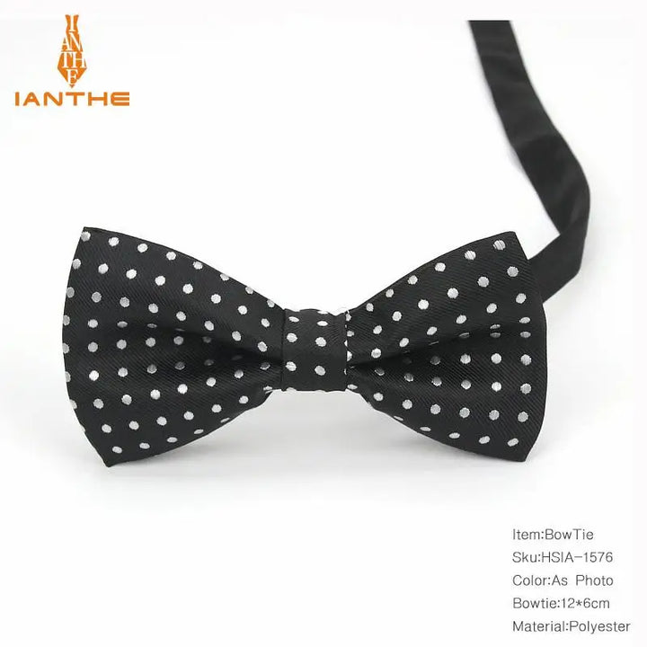 Men's Formal Silk Bow Tie – Wedding & Business Wear