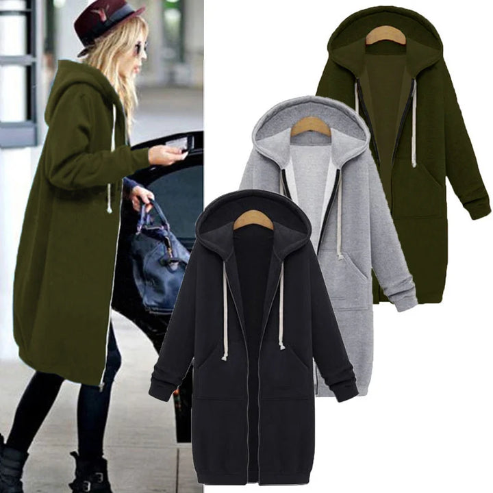 Women's Oversized Hooded Jacket
