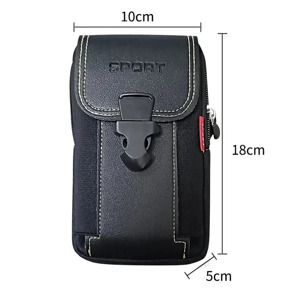 Rugged Waist Phone Bag – Unisex Tactical Belt Pack