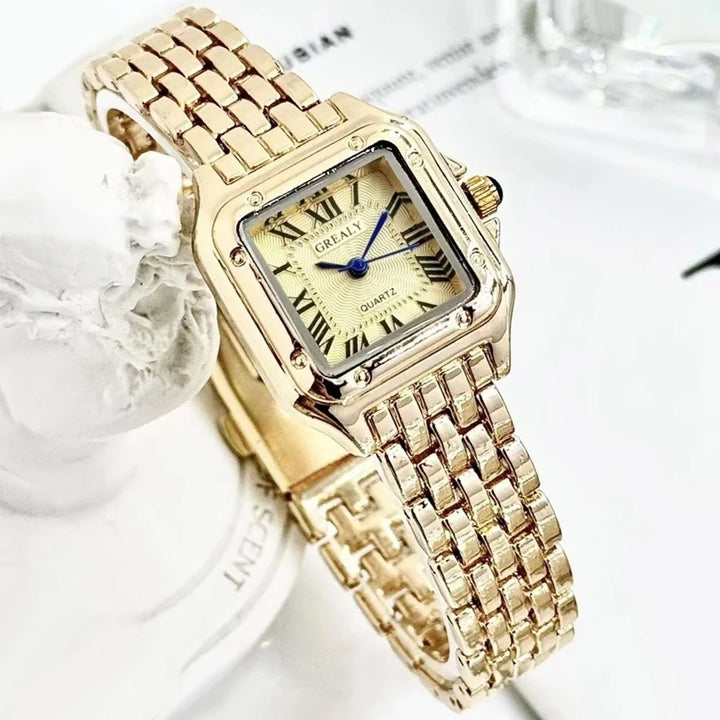 Fashion Square Quartz Watch for Women
