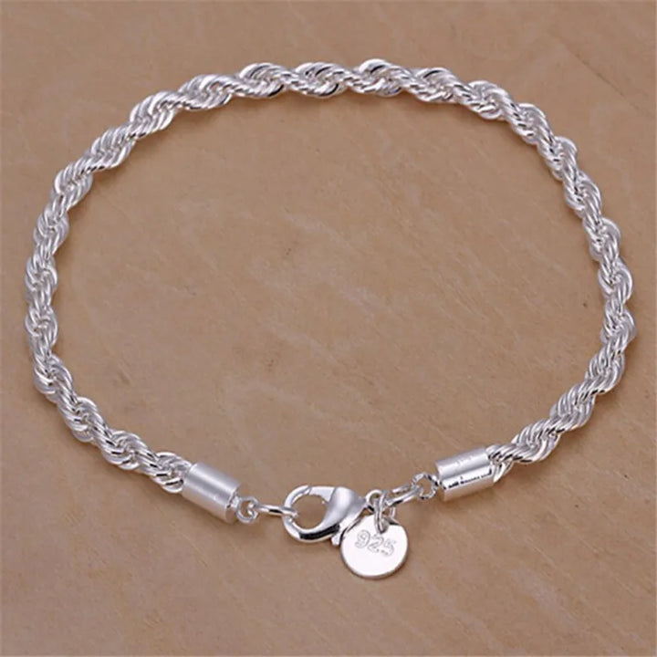 Male Twisted Rope Bracelets