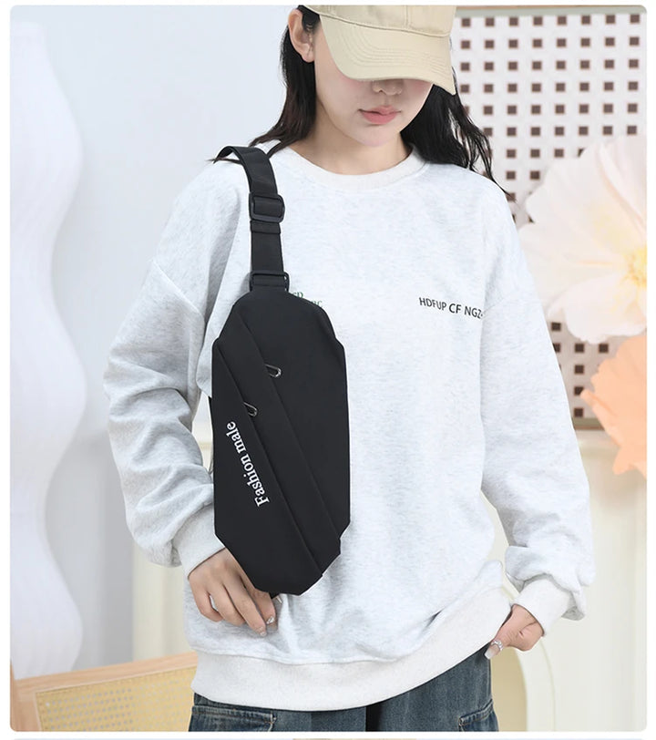 Fashion Crossbody Chest Bag – Durable Sling Bag for Men & Women