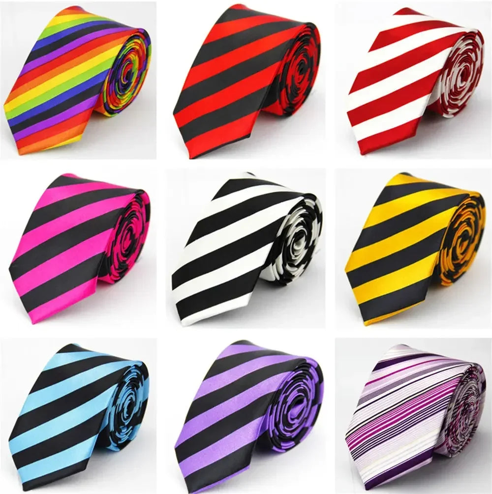 Narrow Tie for Men Women  5cm (2") Skinny Wedding Black Blue Red Pink White Purple Green Gray Piano Skull Print Slim Necktie