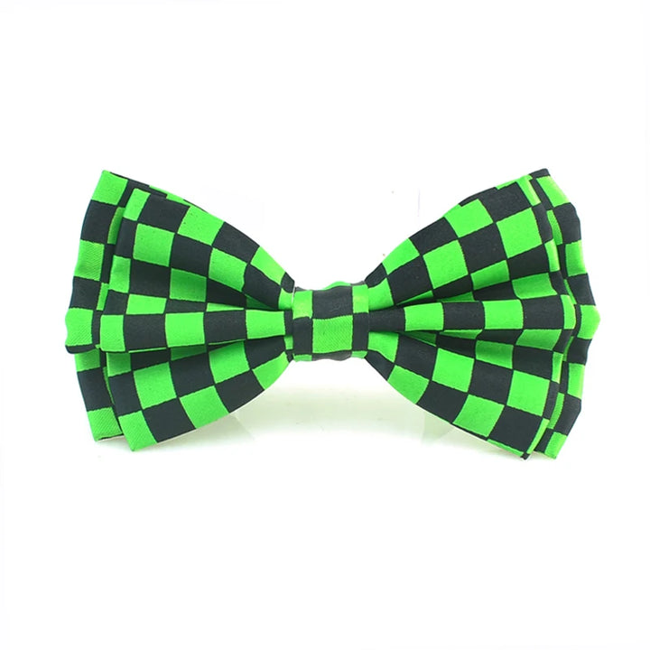 5-Pack Plaid Formal Bow Ties – Tuxedo & Wedding