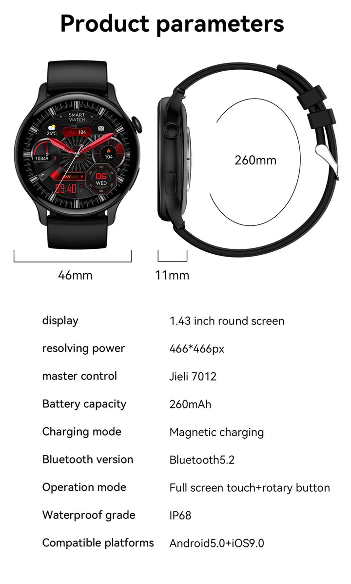 AMOLED Smartwatch for Women
