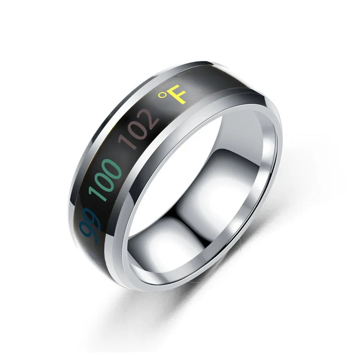PulseSync™ – Color-Changing Stainless Steel Ring