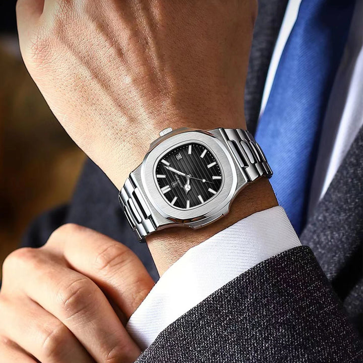 POEDAGAR Luxury Sports Watch for Men