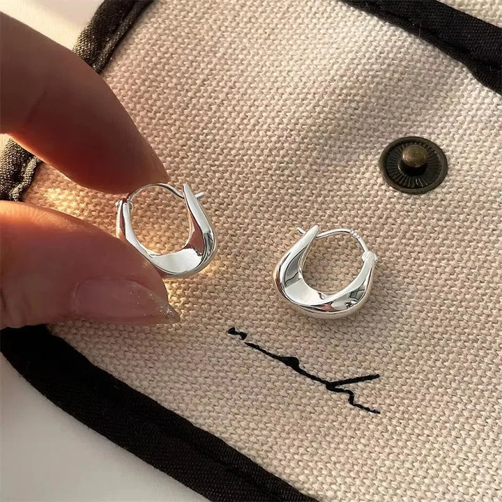 VersaHoop™ – Sterling Silver Sweet Girl Hoop Earrings for Every Occasion