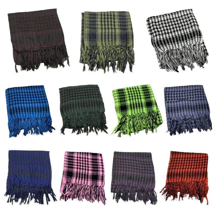Sun Protection Shemagh – Classic Arab Headscarf & Hijab Wrap