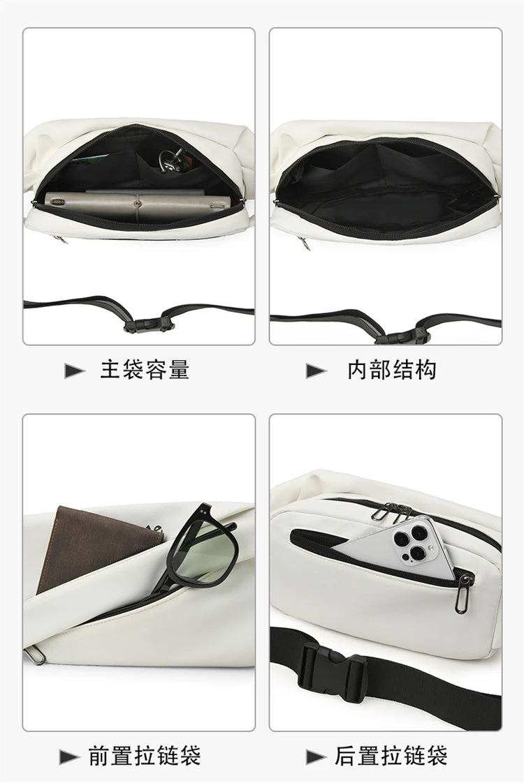 Fashion Crossbody Chest Bag – Durable Sling Bag for Men & Women