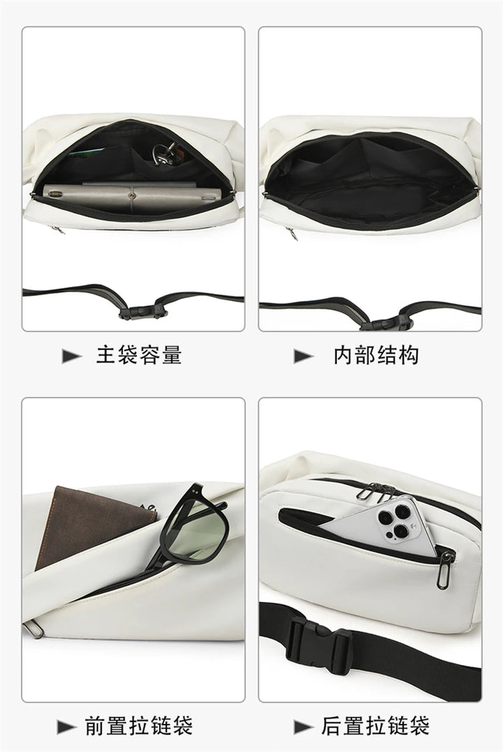 Fashion Crossbody Chest Bag – Durable Sling Bag for Men & Women