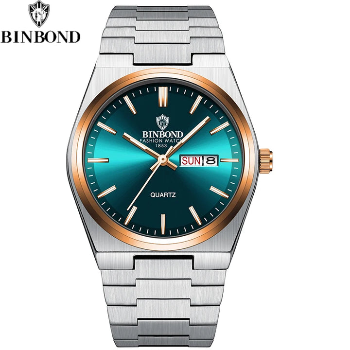 BINBOND Men's Business Quartz Watch