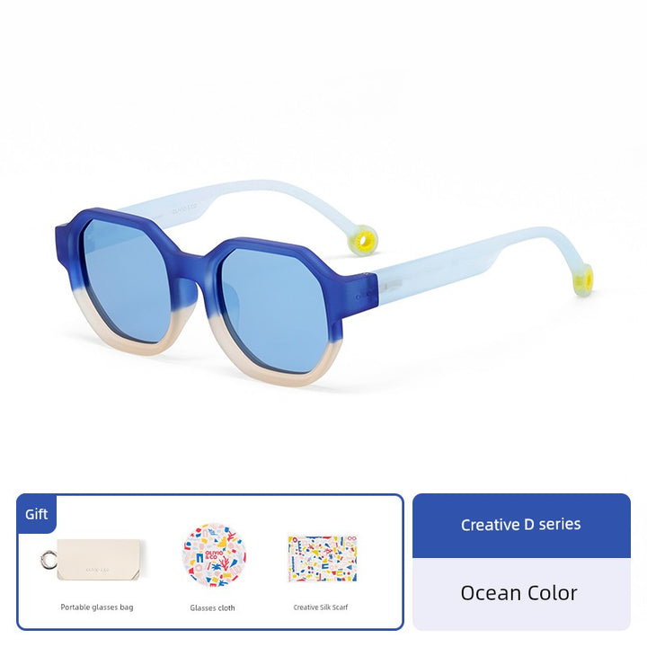 Olivioco Creative Parent-Child Eye Protection Men's and Women's Sunglasses