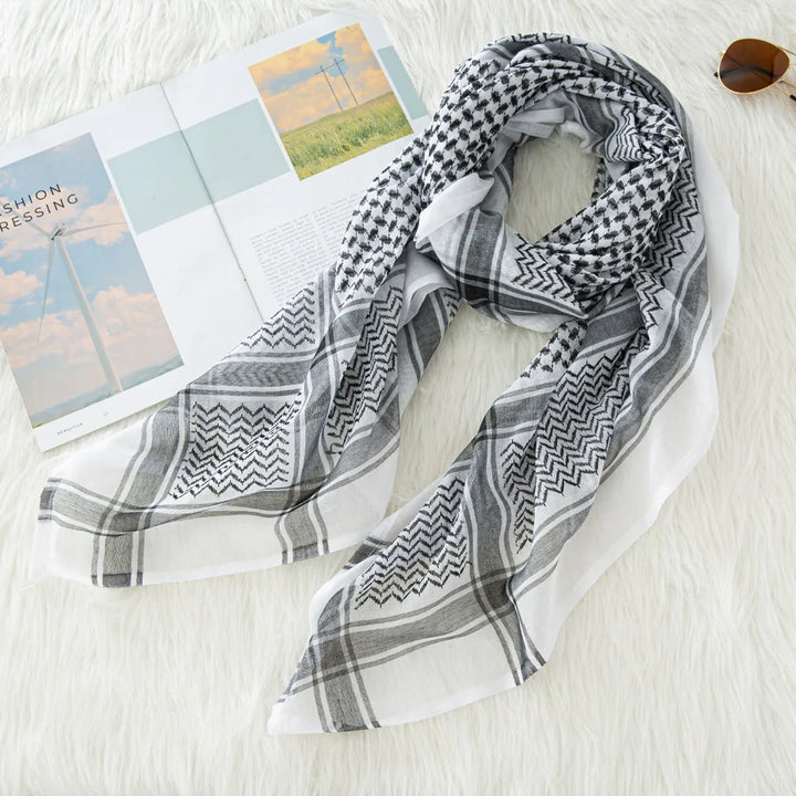 Muslim Men’s Keffiyeh – Traditional Arab Head Scarf & Hijab