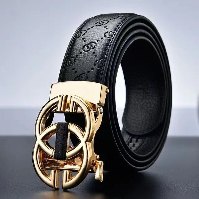 Belts Men Luxury Brand Designer Fashion Buckle Genuine Leather Men's Jeans High Quality Waist Male Strap
