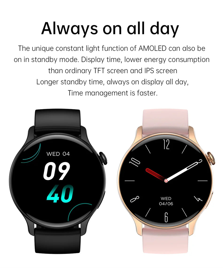 AMOLED Smartwatch for Women