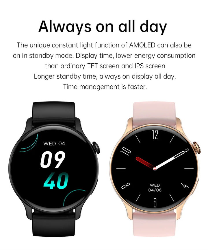 AMOLED Smartwatch for Women