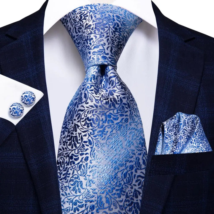 Hi-Tie 8.5cm Business Black Solid Paisley 100% Silk Men's Tie Neck Strip Ties for Men Formal Luxury Wedding Neckties Gravatas