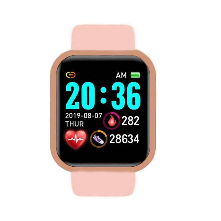 Bluetooth Smartwatch – Digital Fitness & Sleep Monitor for Men & Women