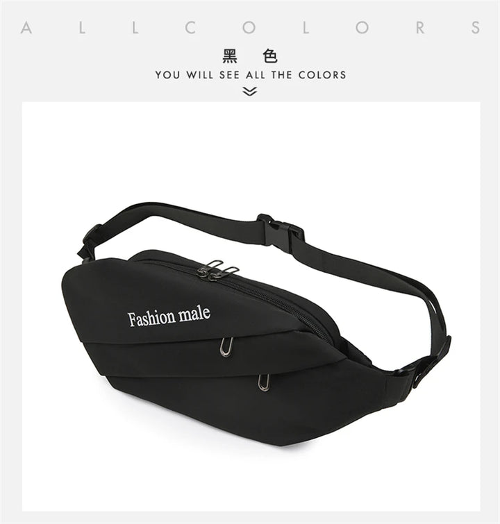 Fashion Crossbody Chest Bag – Durable Sling Bag for Men & Women
