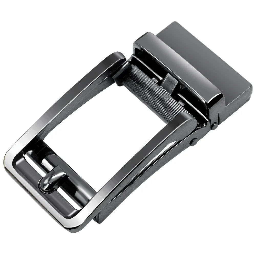 Men's Leather Belts Buckle Automatic Buckle Alloy Metal Automatic Belt Buckle High Quality Limited Fit 3.5cm Belt Accessories