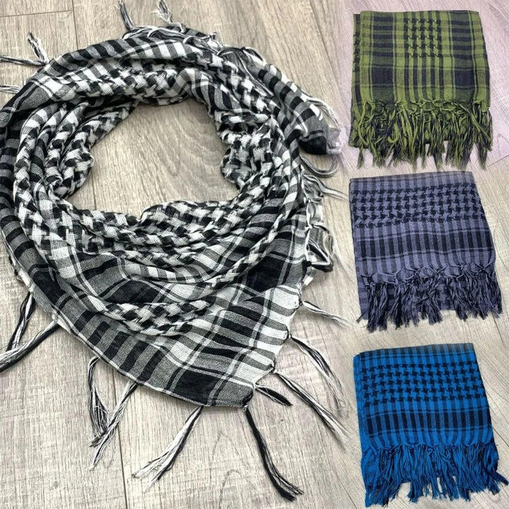 Sun Protection Shemagh – Classic Arab Headscarf & Hijab Wrap