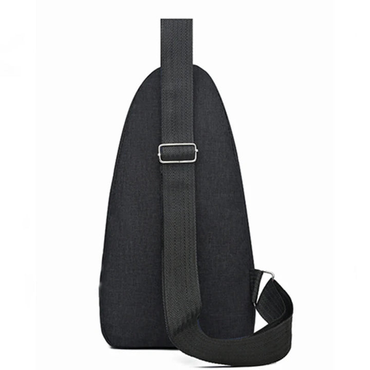 Unisex square bag, men's and women's new chest bag, single shoulder crossbody bag, chest crossbody bag, fashionable and versatil