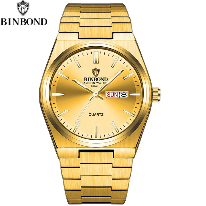 BINBOND Men's Business Quartz Watch