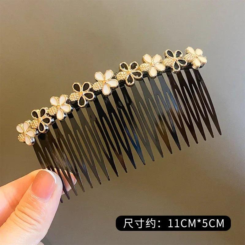Hair Combs Bangs Hair Clips Non-slip Broken Hair Pins for Women Girl Back Head Headdresses Korean Hairs Accessories New Headwear